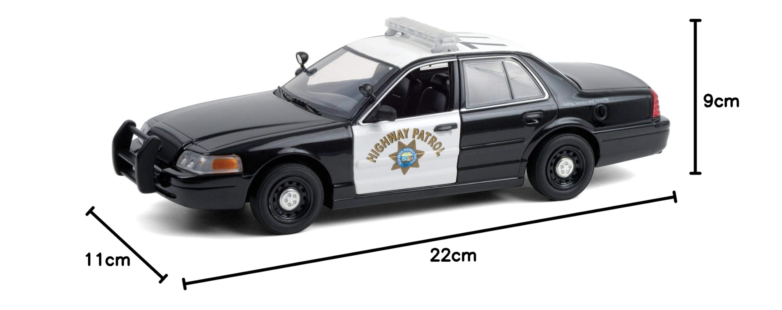 Amazon | GreenLight 1:24 Hot Pursuit - 2008 Ford Crown Victoria