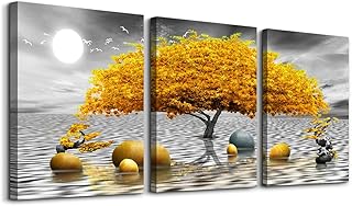 Wall Canvas Wall Art - Black and White Tree