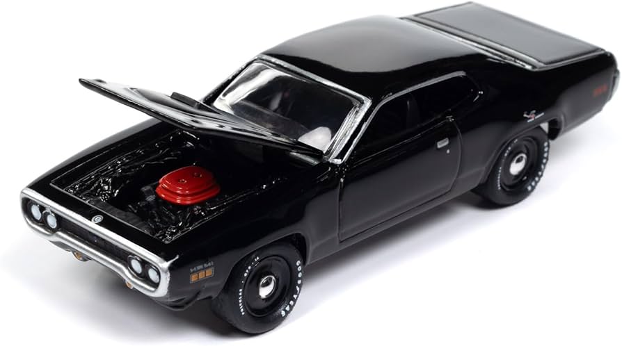 Amazon.com: 1971 Plymouth Road Runner Black Mecum Auctions Limited