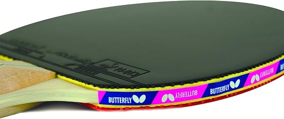 Butterfly RDJ Shakehand Table Tennis Racket Set - RDJ Series - Recommended For Beginning Level Ping Pong Players - International Table Tennis Federation Approved