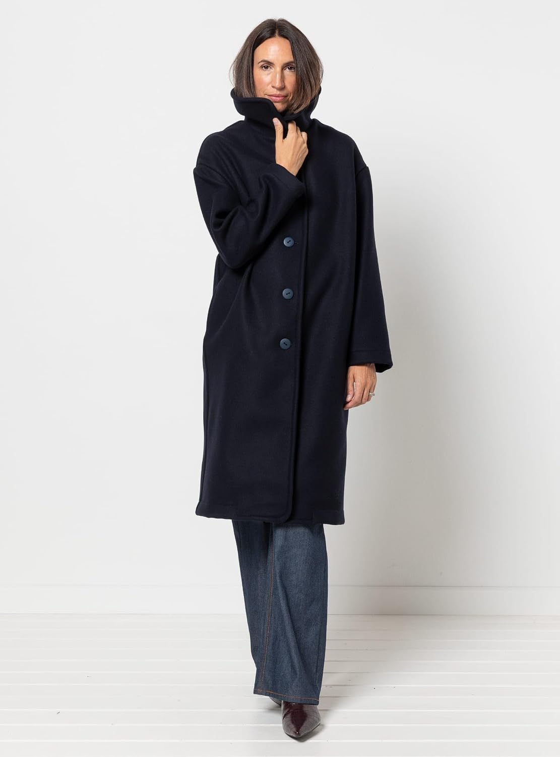 Style Arc Sewing Pattern - Gracie Coat and Headscarf (Sizes 10-22)
