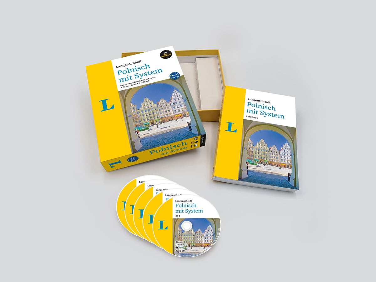 Langenscheidt Polnisch mit System: Der Intensiv-Sprachkurs mit Buch, 4 Audio-CDs und 1 MP3-CD (Langenscheidt mit System)