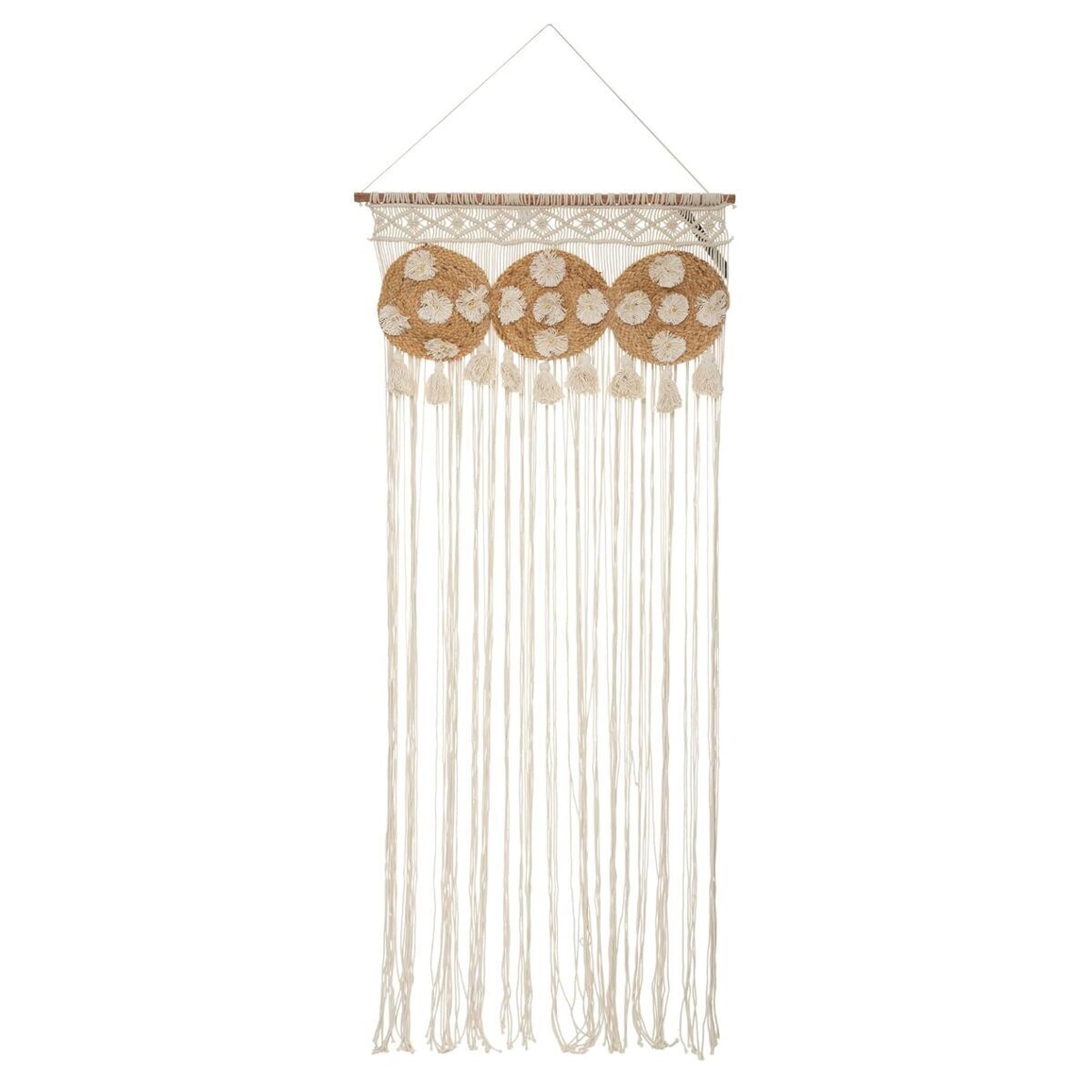 Rideau Fil Macrame Jute 90X200