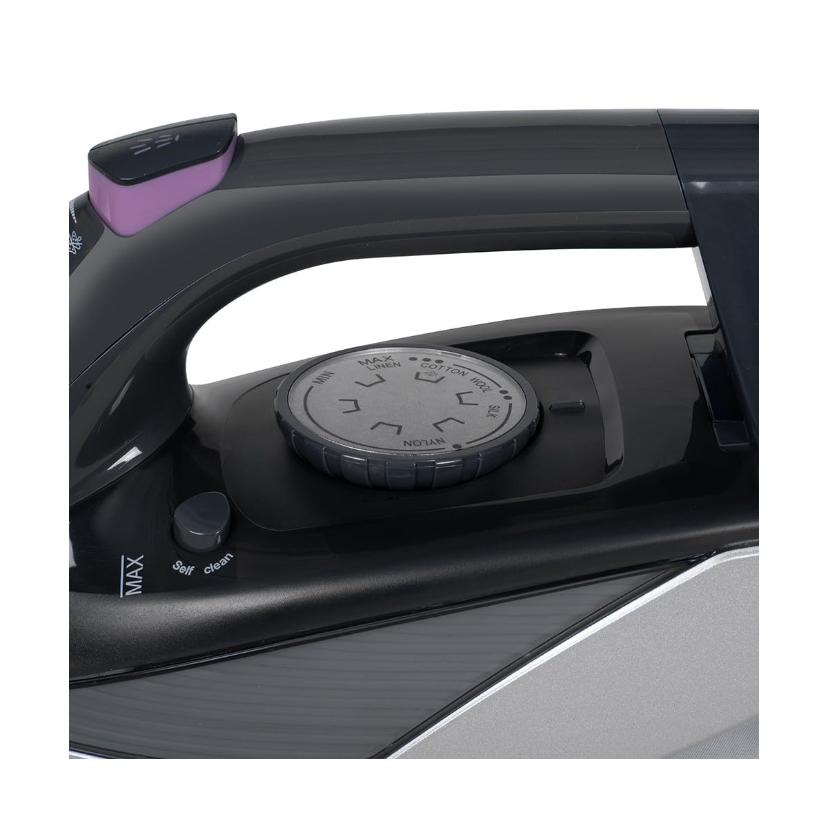 Livoo - Plancha inalámbrica DOM483 - con o inalámbrico, suela cerámica, 2200W, capacidad 350 ml, termostato ajustable, flujo de vapor 0 a 30 g/min