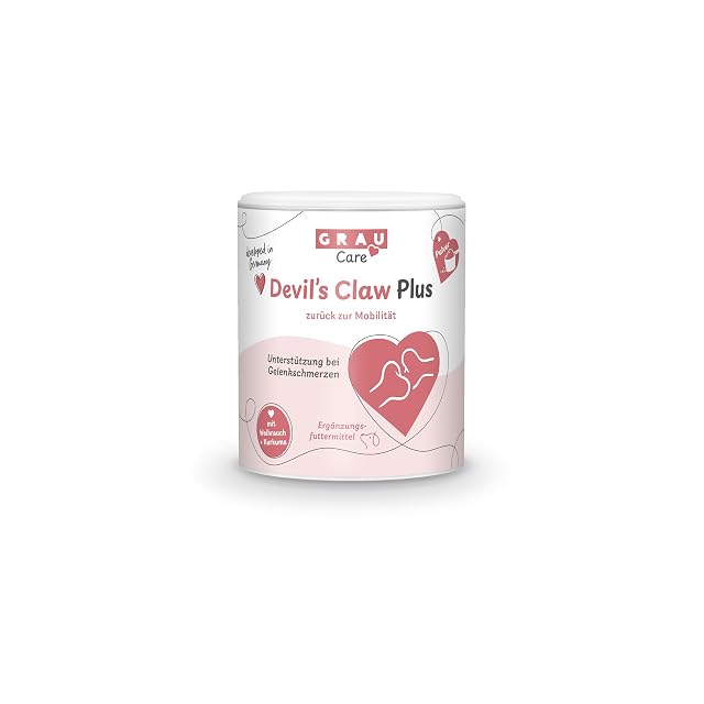 GRAU - Devil'S Claw Plus, Paquete de 1 (1 x 100 g), alimento complementario para Perros