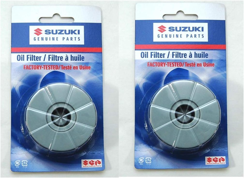 2 PACK Suzuki OEM Oil Filter LS650 Savage S40 Boulevard DR650 (2) 16510-37450
