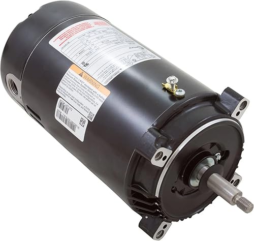 A.O. Smith ST1072 3/4 HP, 3450 RPM, factor de servicio 1.5, marco 56J, arranque de condensador, carcasa ODP, motor de piscina C-Face