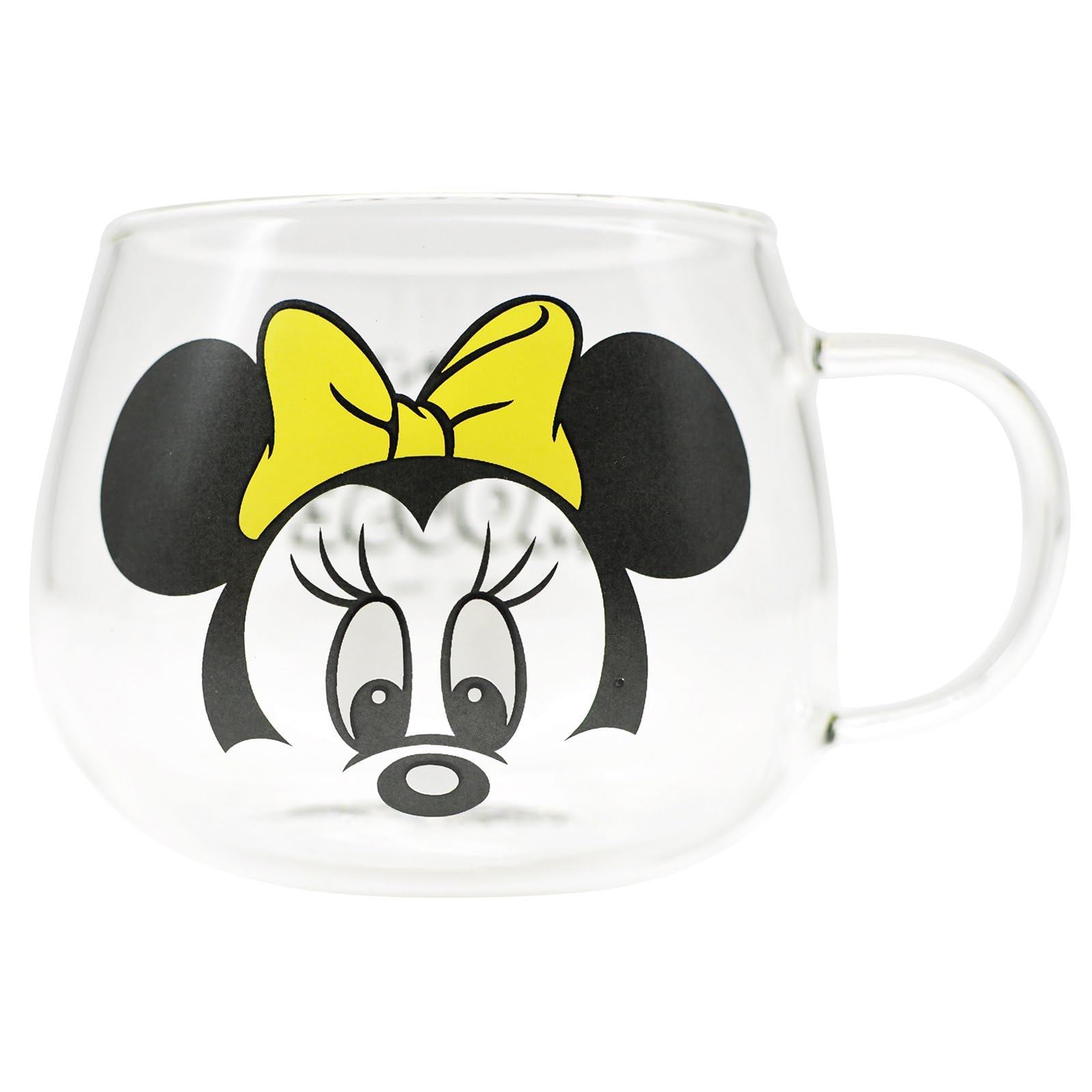 Amazon.co.jp: ディズニー ミニーマウス 耐熱ガラス マグカップ 約