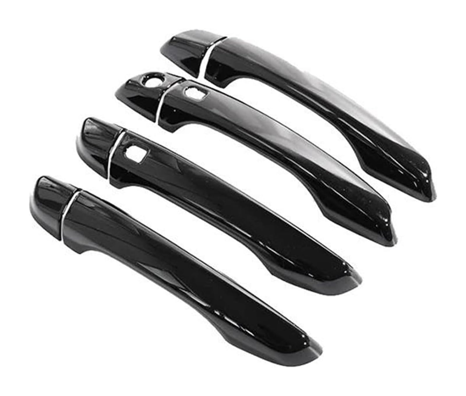 Hckclmbmzw B For C3 For Aircross 2017-2020 Car Protective Accessories Gadget Gloss Lack Outer Door Handle Cover Style Stickers Door Handle Cover(B)