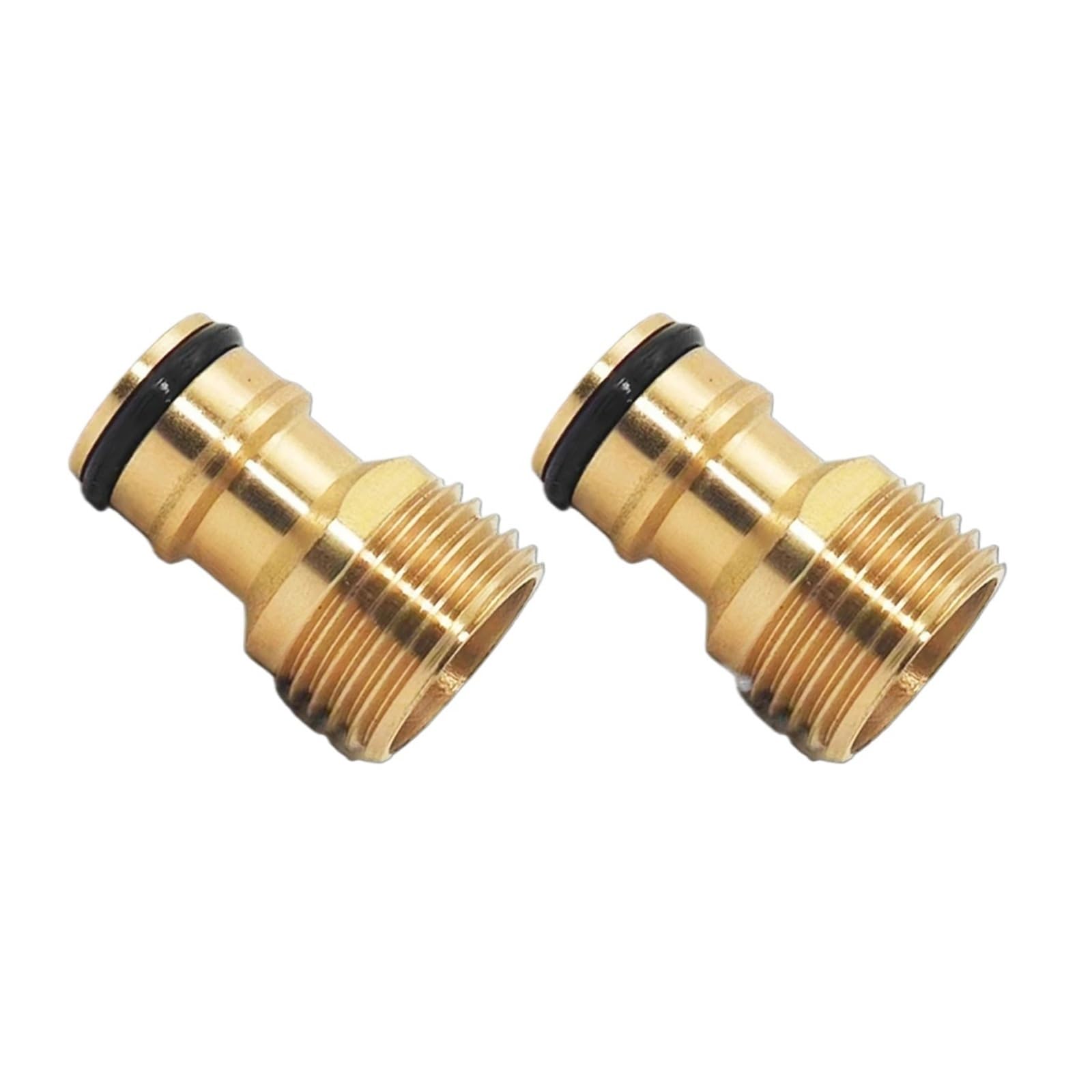Brass Male Adapter 2pcs Brass Tap Female/Male 1/2 Connector for Faucet