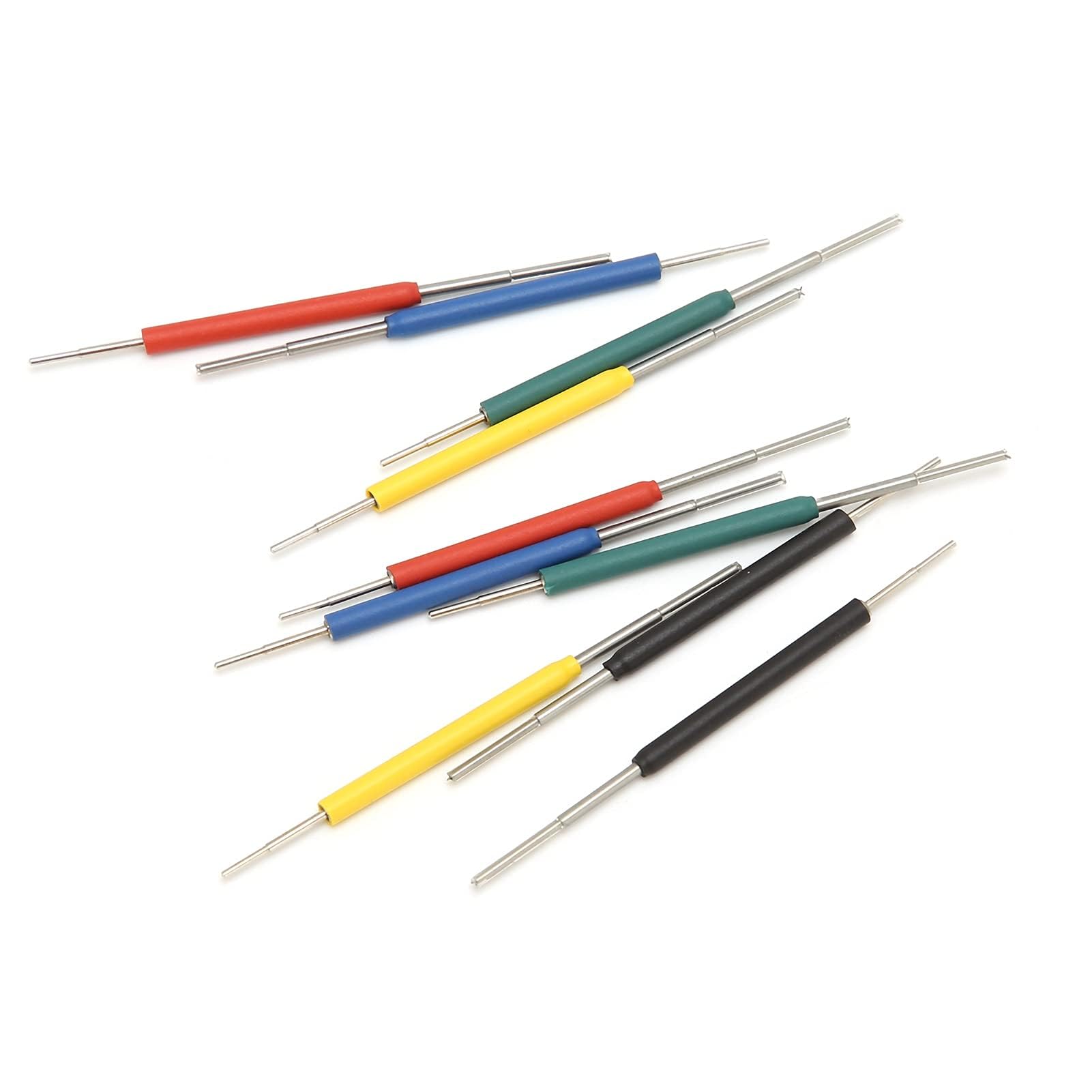 10 sztuk Micro IC klips hakowy ABS IC przewody pomiarowe Mini klip element elektroniczny do analizatora stanów logicznych generator sygnału programatora;