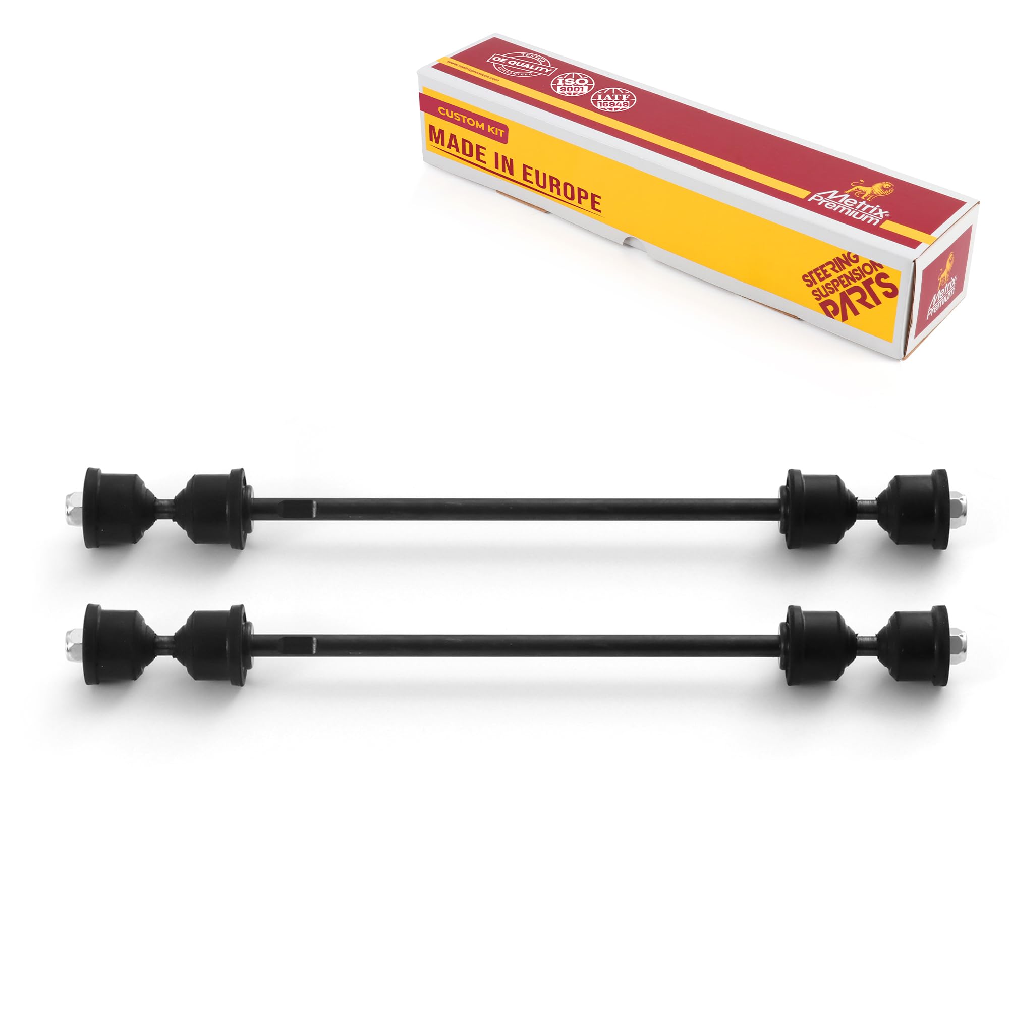 Metrix Premium Chassis Parts - 2 PC Rear Sway Bar Stabilizer Bar Link Kit Fits 07-16 GMC Acadia, 09-17 Chevrolet Traverse, 08-17 Buick Enclave, 07-10