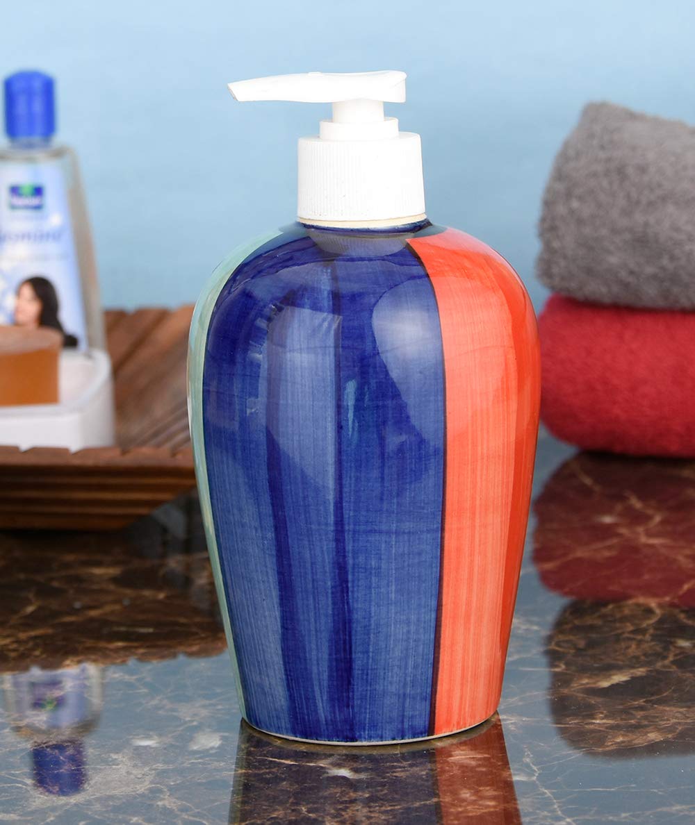 Sforzi Handmade Ceramic handwash Liquid soap Dispenser/Shampoo