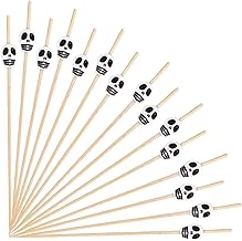 150 Pcs Halloween Cocktail Picks 4.7 Inch Halloween Toothpicks For Appetizers Halloween Picks For Halloween Drink Decorations Skull Cocktail Picks Halloween Drink Garnish Halloween Cocktail Garnish - Buy now