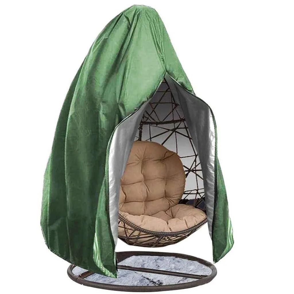 Fagoritime Green Oxford Cloth Swing Egg Chair Cover