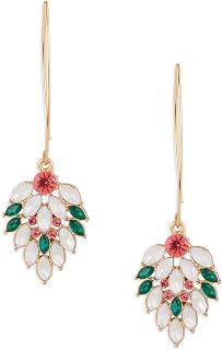 Zaveri Pearls Multicolor Dazzling Stones Embellished Contemporary Drop Earring For Women-ZPFK18046 Price In India