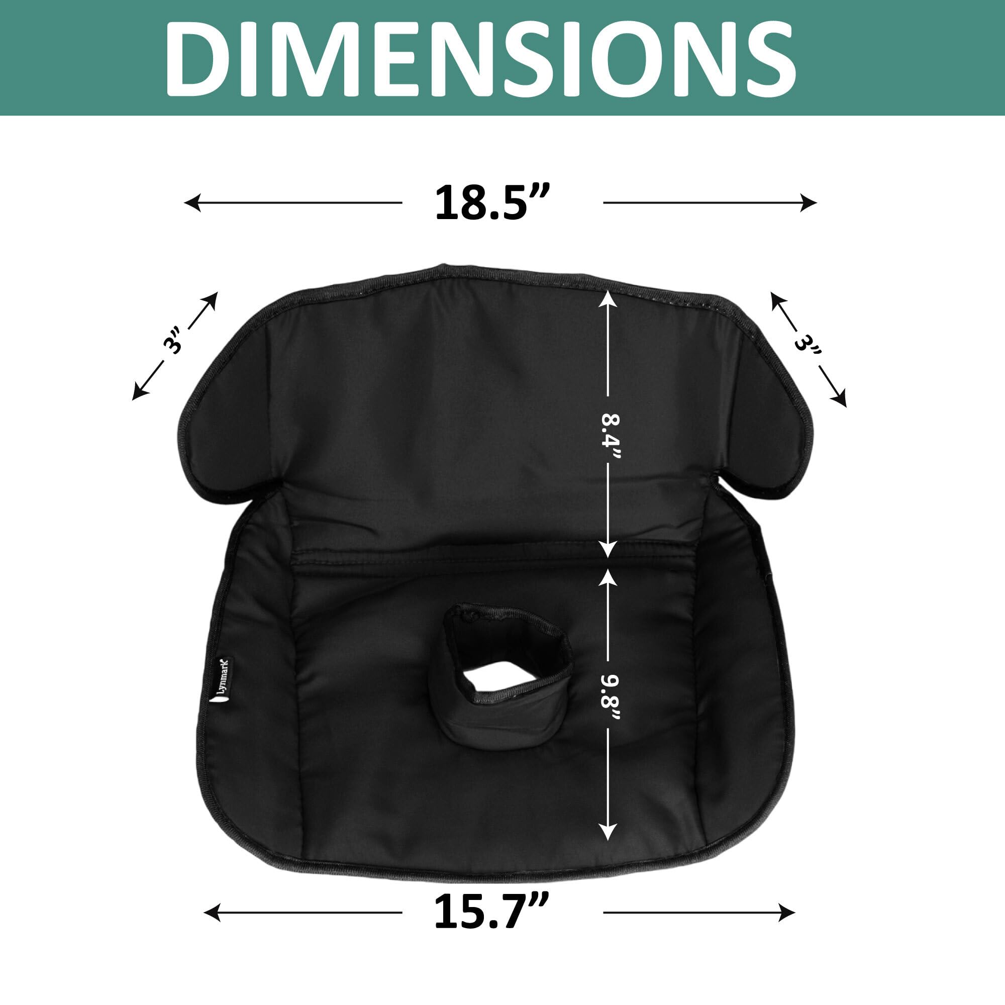 Lynmark 2 x Piddle Pads Car Seat Potty Training Cover- Tappetino impermeabile morbido per seggiolino auto per bambini e bambini, adatto ai viaggi, universale, lavabile per fuoriuscite, perdite di