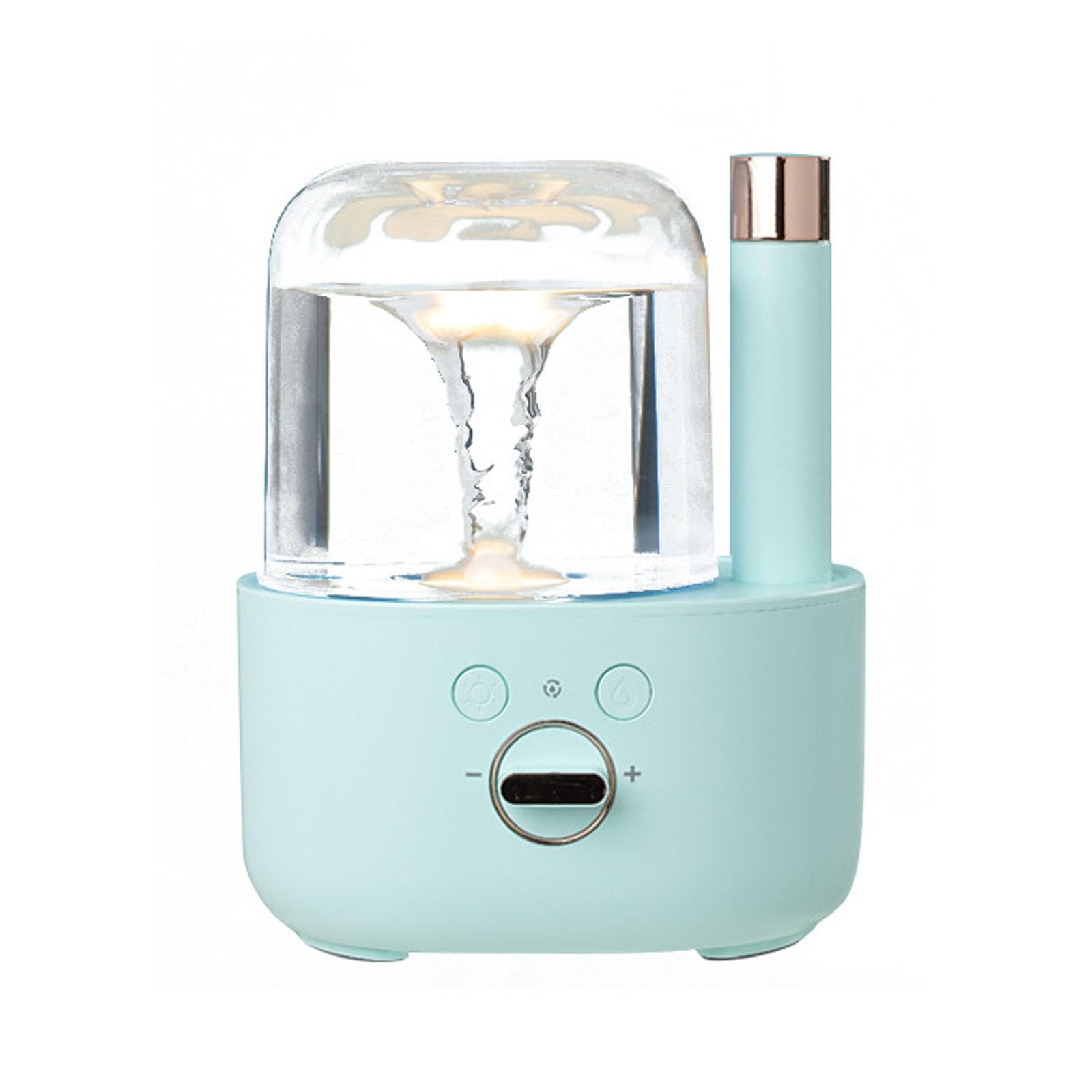Humidificador de vapor frío para dormitorio, humidificador de aire de llenado superior silencioso con difusor de aceite esencial, capacidad de 1 litro, dura 13 horas, apagado automático, fácil de