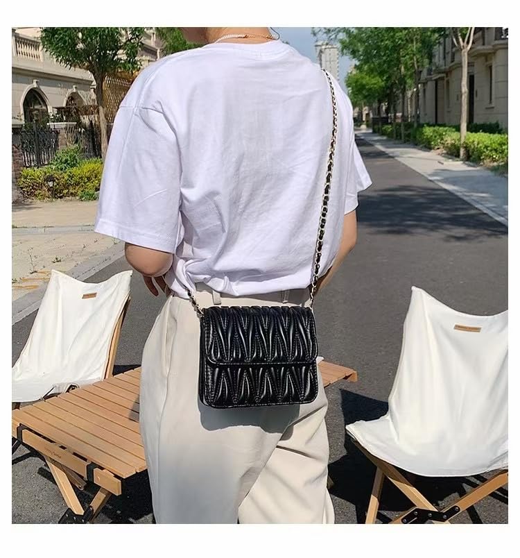 JENAGREEN Women Crossbody Purses Handbags Shoulder Bags Sling Backpack Crossbody Chain Bag Shoulder Purses, Sling Bag Waterproof Casual Daypack3