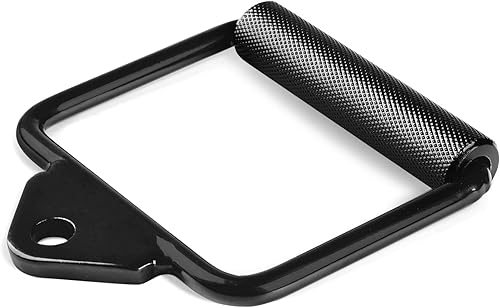 Yes4All - Accesorio de cable de doble fila D mango en D para entrenamiento de peso accesorios de máquina de cable para gimnasio en casa