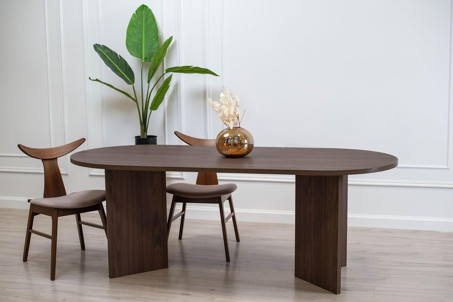 Selsey OVO Esstisch Oval, 90 x 204 cm | Esszimmertisch