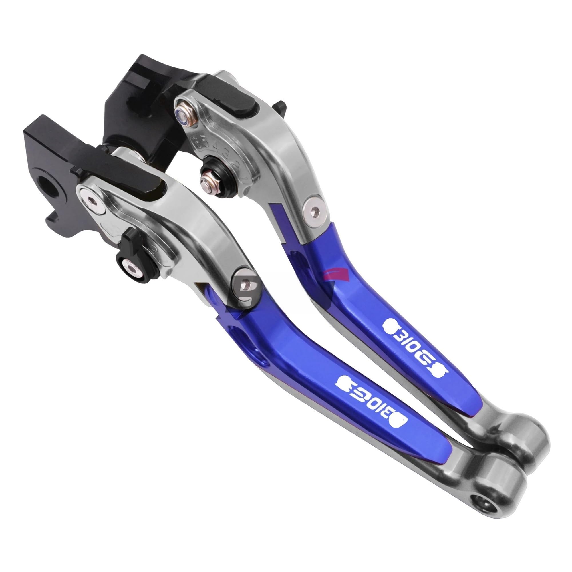 Dagmara Ti Bu Ti-Bk For G310gs Brake Clutch Lever Set Motorcycle Adjustable Folding For G310 Gs 2017-2021 2021