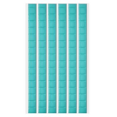 Tangyinrd 96 Pieces Adhesive Poster Tacky Putty Sticky Non-Toxic Fun-tak Mounting Putty Reusable & Removable Wall Safe Tack for Hanging Pictures, Art Photography(Light Blue)