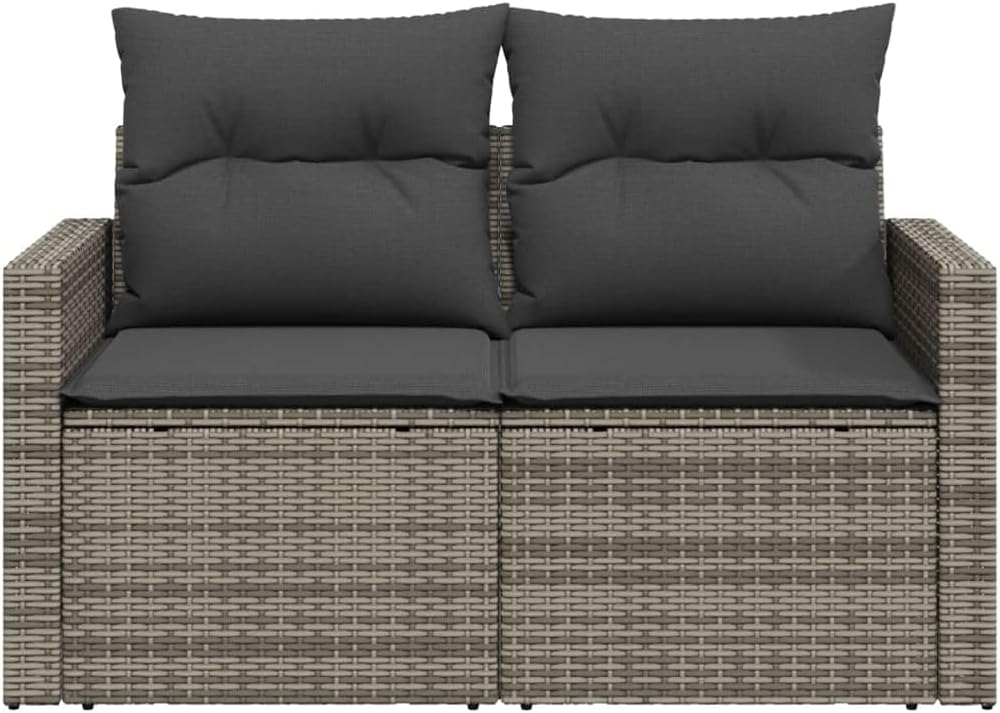 Front view of assembled Teenpull Garden Sofa
