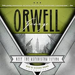 Keep the Aspidistra Flying Audiolibro Por George Orwell arte de portada