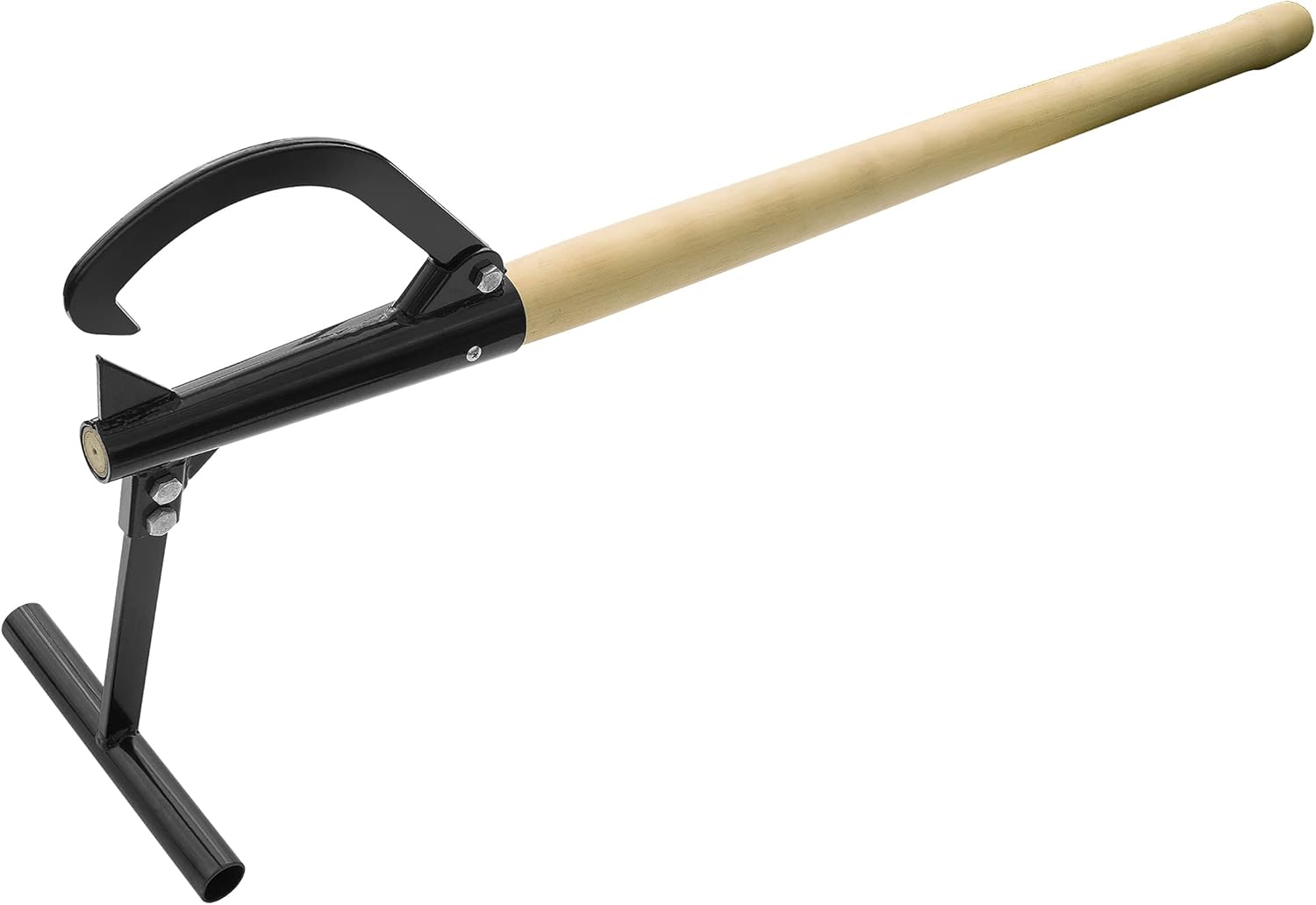 Earth Worth 83-DT5219 1940 Timberjack | Log Lifter | Wood Handle | 48 Inches, Black