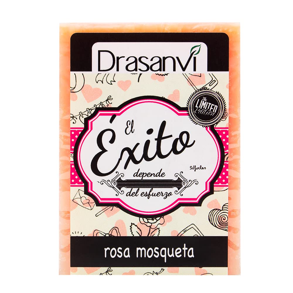 JABON ROSA MOSQUETA 100G DRASANVI