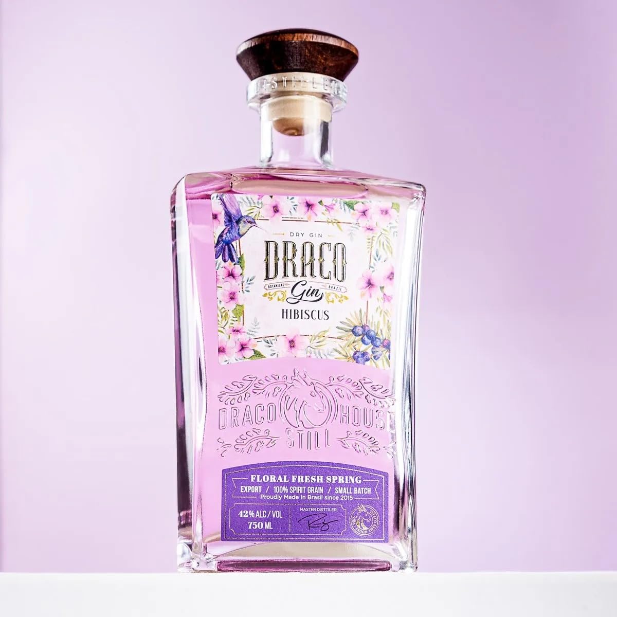 Draco Gin Draco Hibiscus 750Ml | Amazon.com.br