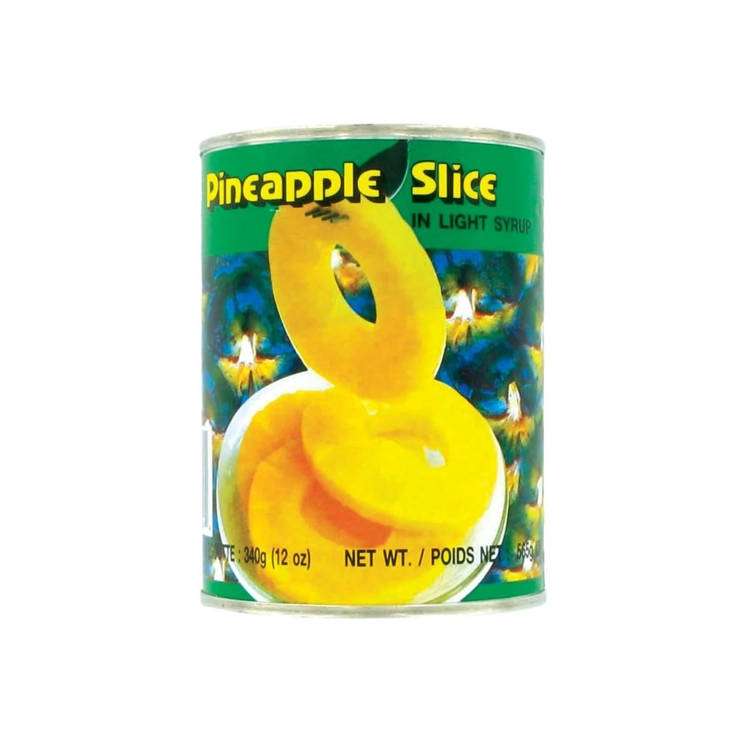 COQ Ananas en tranches au sirop léger en conserve - Fruits exotiques - 565G (Lot de 4 boîtes)