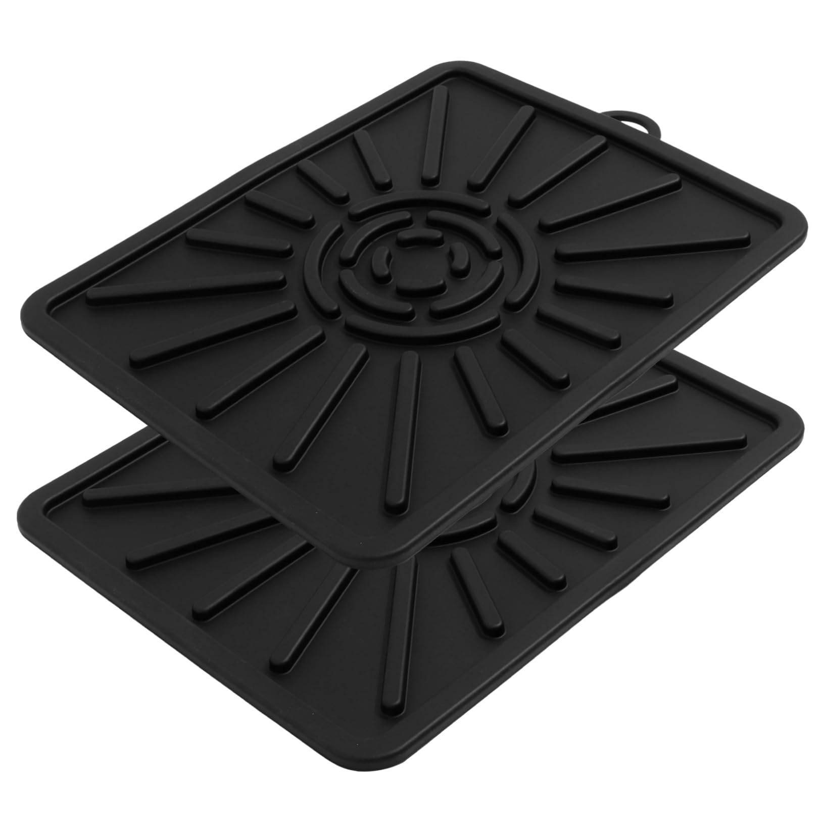 UPKOCH 2pezzi Tappetino Silicone Resistente Isolato Termicamente Barbecue Protettivo Riutilizzabile Silicone Stampo Dolci Macaron