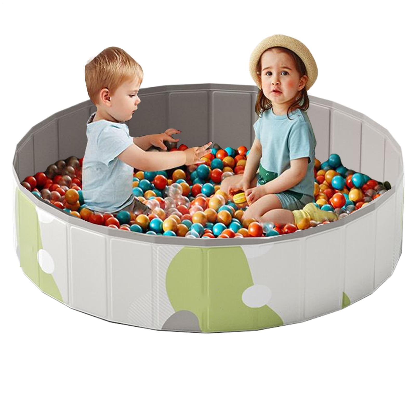 Creature Swimming Pool – Children Foldable | Durable with Anti-Slip Base Outdoor Bathtub Portable Small Animals, Ideal for Raffreddam