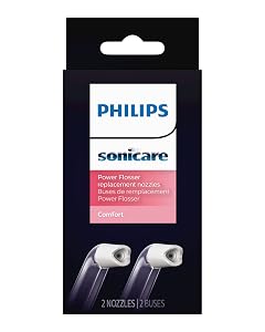 Philips Sonicare Power Flosser Comfort Tips F2 2pk White HX3052 00