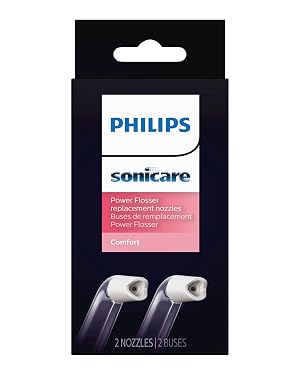 Philips Sonicare Power Flosser Comfort Tips F2 2pk White HX3052 00