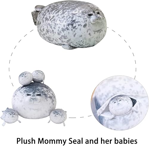 Miniatura 96 de SQEQE Peluche de Capybara de peluche, linda mamá Capybara con 4 bebés sorpresa, juguete de animal suave para Navidad, San Valentín, regalos