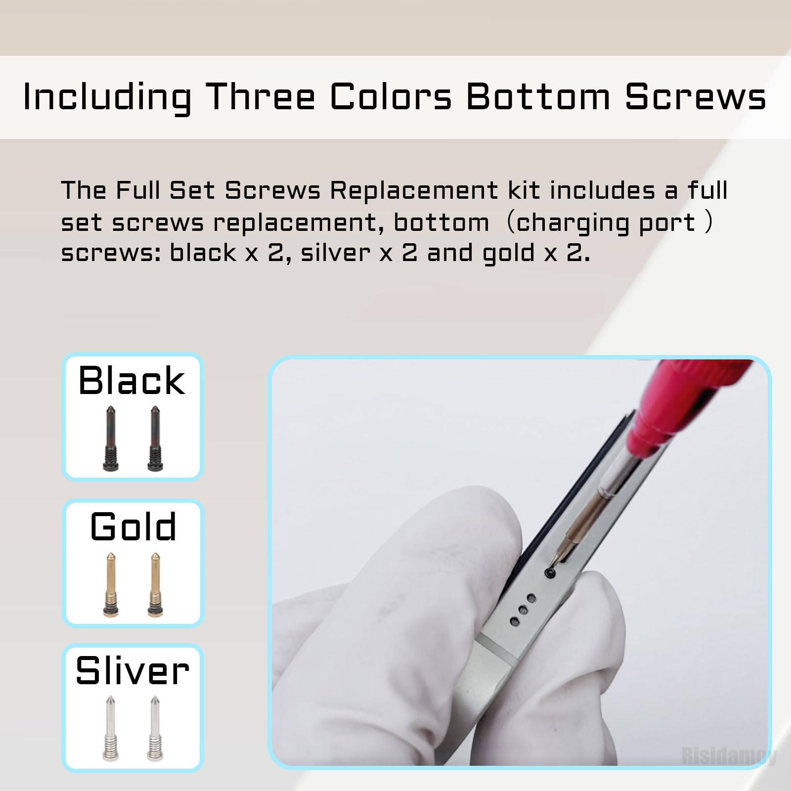 Amazon.com: Risidamoy for iPhone 11 Pro Complete Full Screws