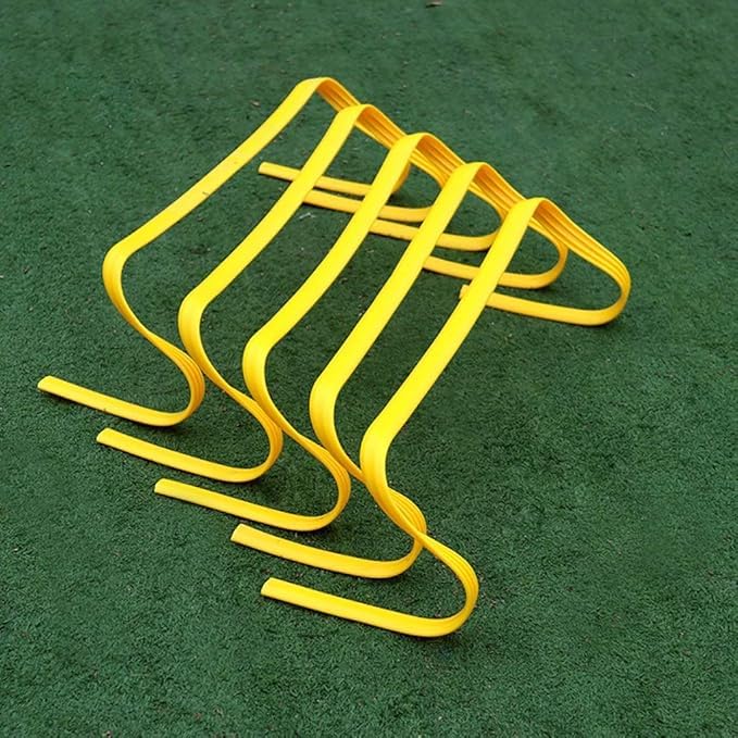 Navrang Training Flat Hurdles for Field Training and Speed Coordination Hurdles for Kids Occupational Therapy 6 Inch Agility Hurdles (6.0 Inches, Qty 6 Pcs)-image-15
