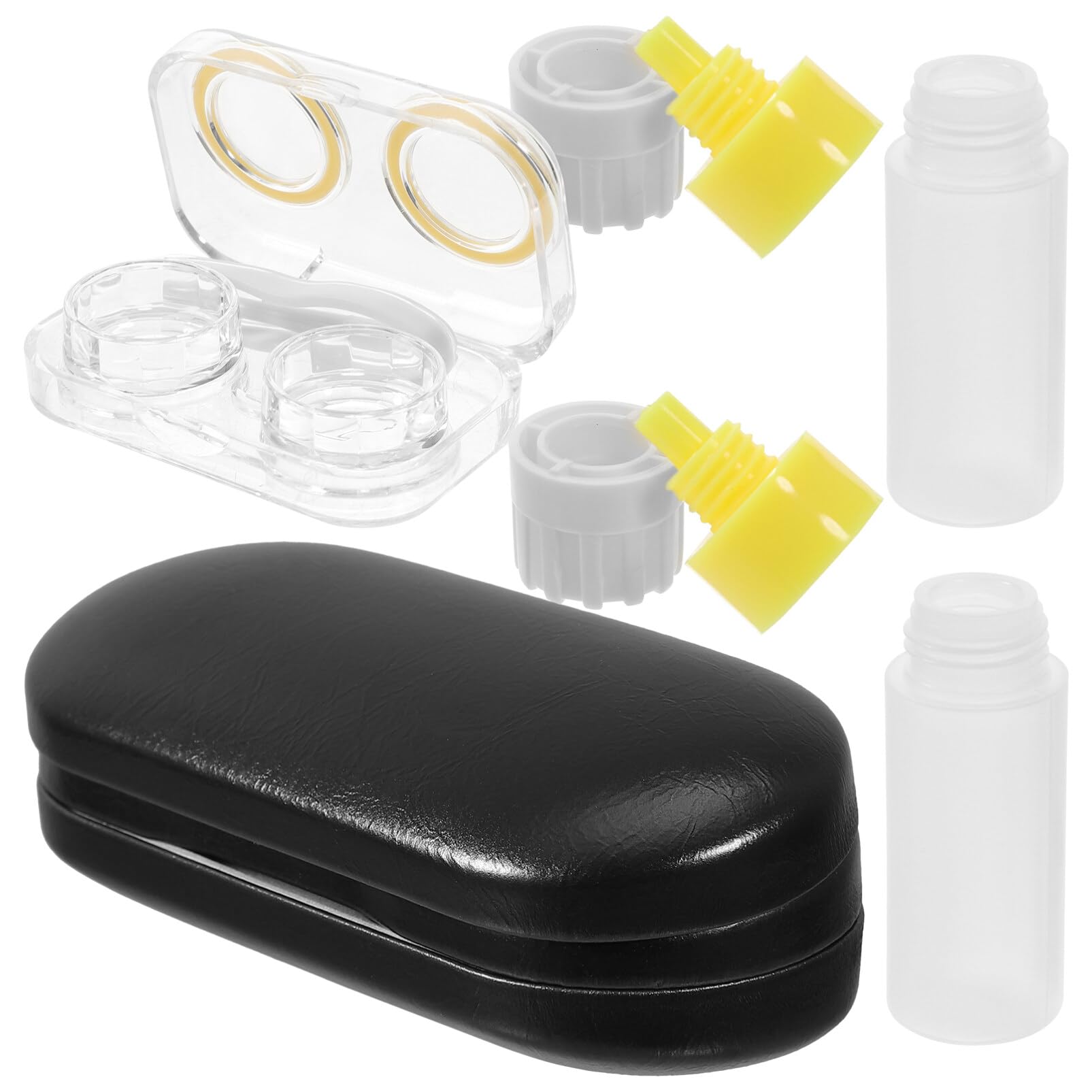 GALPADA Organizer Per Occhiali Contenitore Per Occhiali Portatile Contenitore Per Occhiali A Doppio Scopo