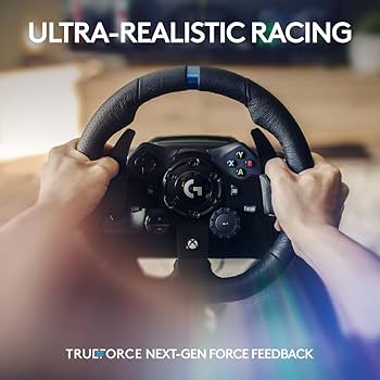 Amazon.com: Logitech G G923 TRUEFORCE Sim Racing Wheel and