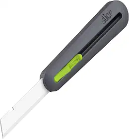 Slice Ferramenta de espuma de isolamento extra longa 10560 de 7,62 cm, projetada para corte de espuma, amigável aos dedos, lâmina de cerâmica, retrai automaticamente