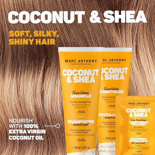 Image of Marc Anthony Coconut & Shea Travel Size Shampoo, Conditioner, and Mask