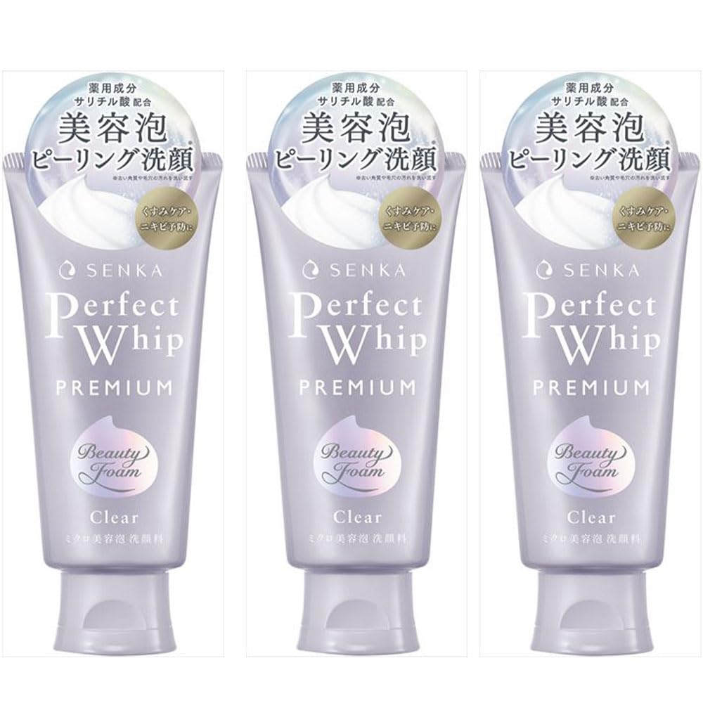 Amazon | センカ プレミアムパーフェクトホイップクリア 120g×3