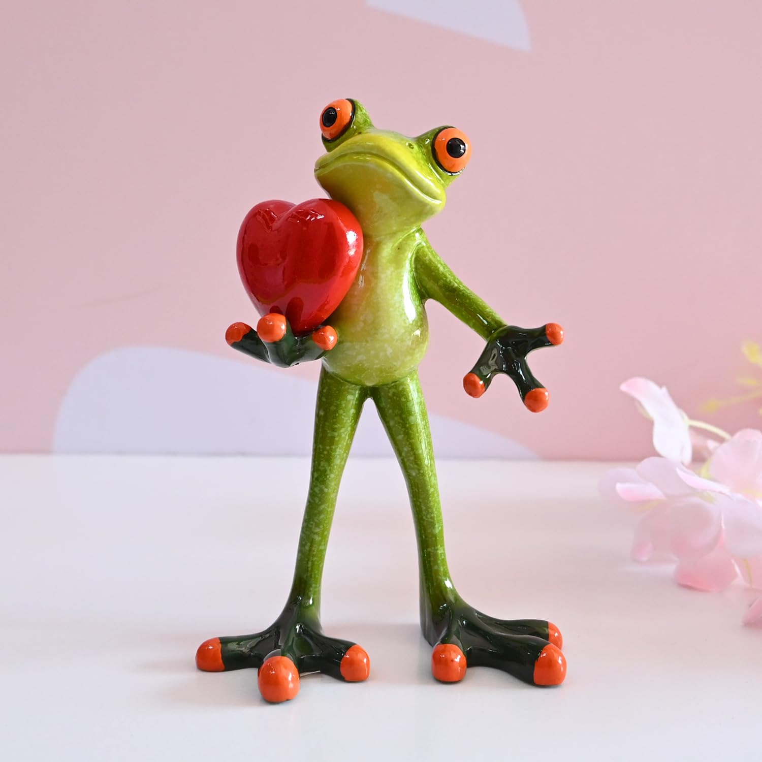 Juliahestia Frog Figurine Home Decor Gift for Women ...