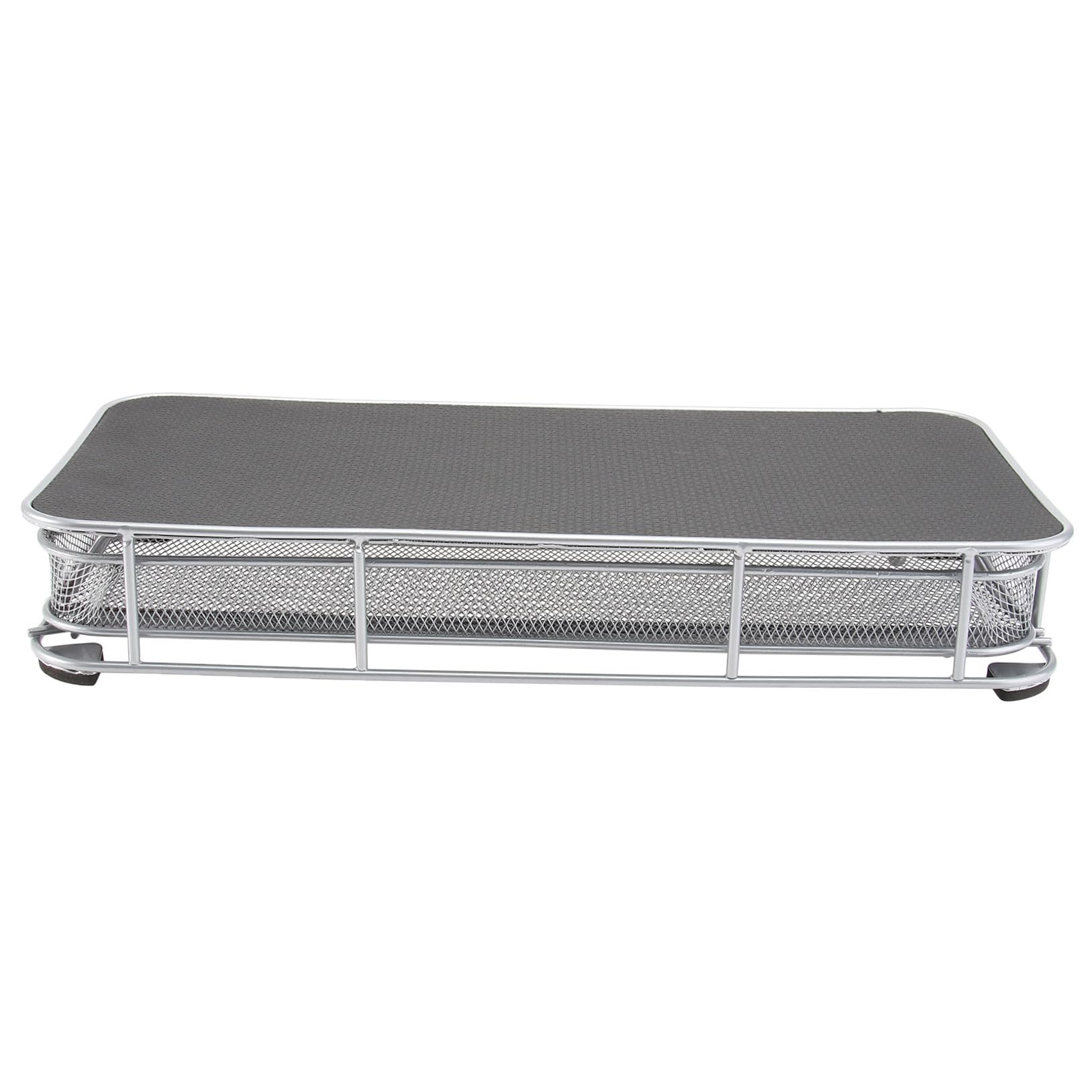 Housoutil Tiroir de Rangement Argenté Robuste et Stable Type Tiroir Empilable pour Capsules de Café pour Salon ou Chambre