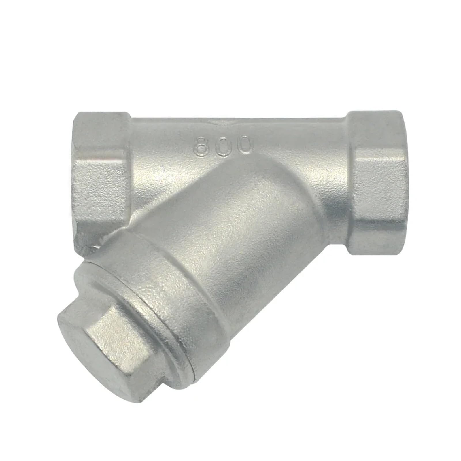 1/4" 3/8" 1/2" 3/4" 1" 1-1/2" 2"-4" NPT żeński 316 304 stal nierdzewna filtr siatkowy typu Y zawór wodny gaz 80 oczek(2")