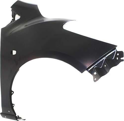 Miniatura 2 de Compatible con 11-14 Mazda2 1.5L Guardabarros Delantero Cuarto Panel Acero con Orificios de Moldeado Lado Derecho