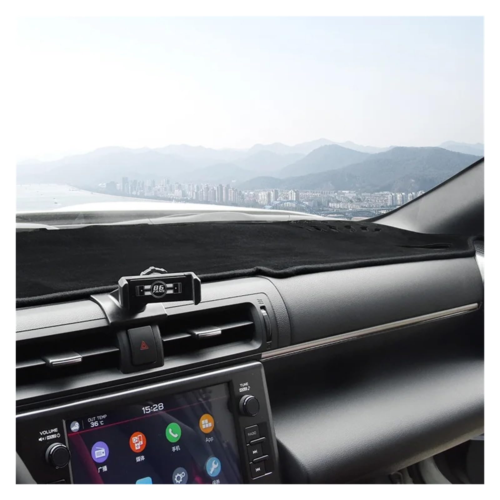 Armaturenbrett-Abdeckmatte Für Toyota GR86 Auto-Armaturenbrett-Abdeckung